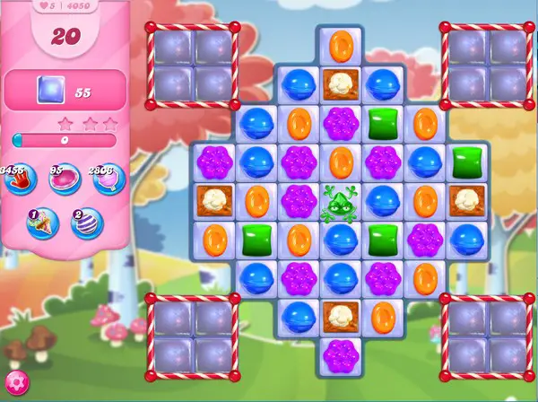 how to beat the frog in candy crush