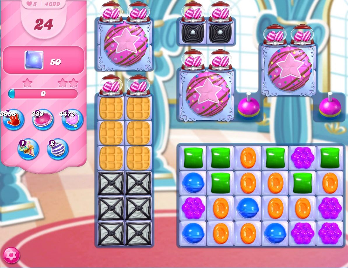 Candy Crush Level 4699 Tips and Walkthrough Video.